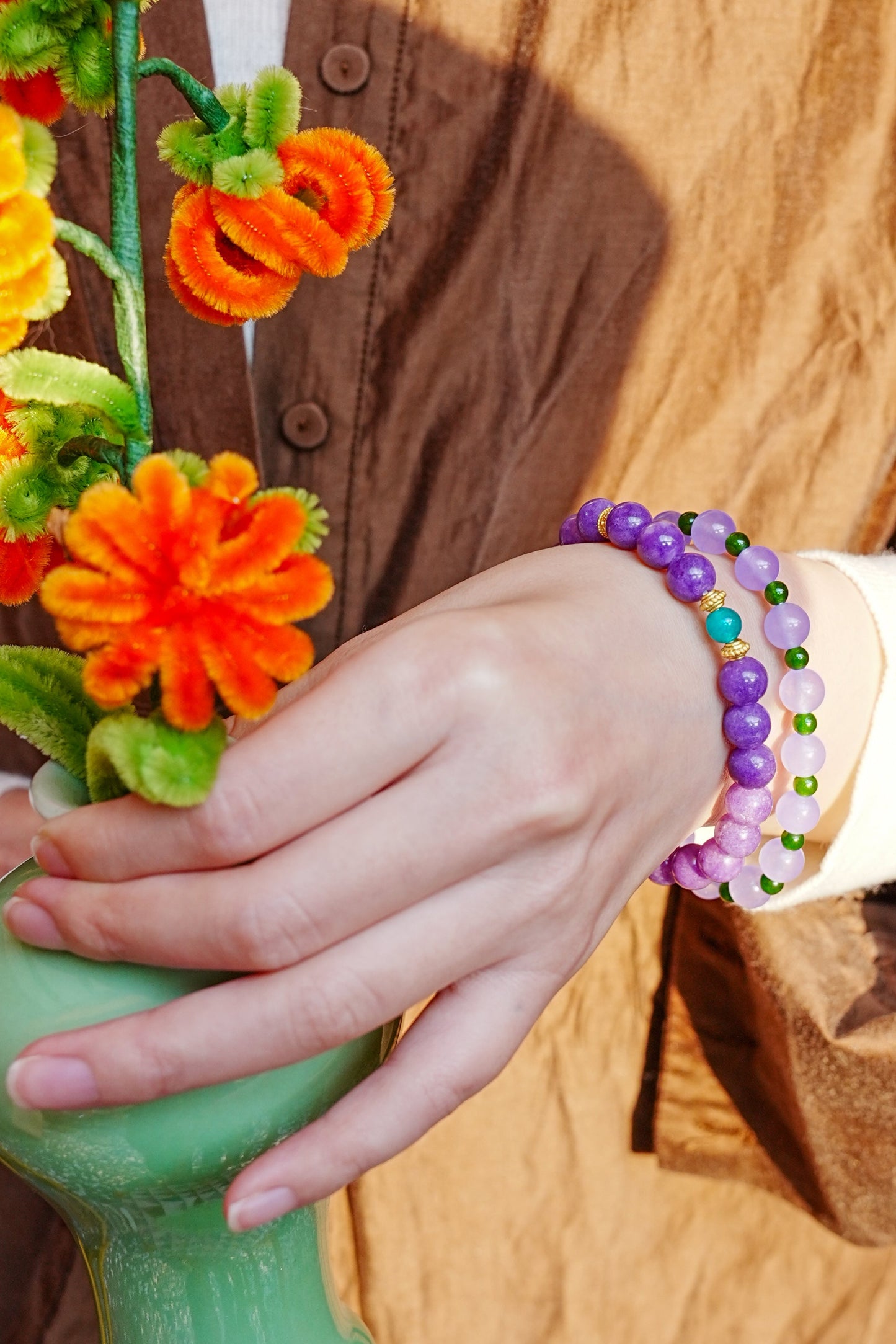 Summer Lotus Bracelet