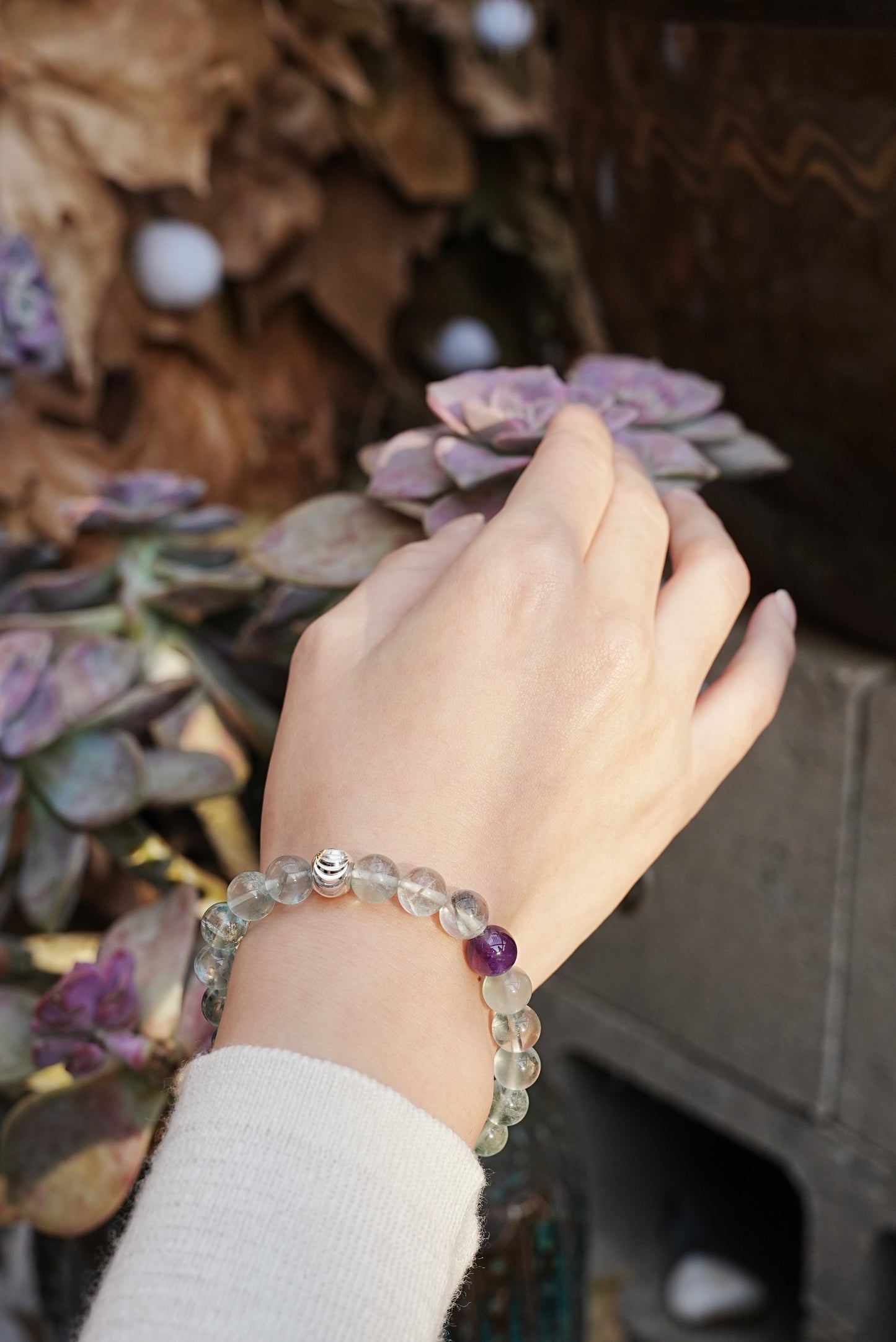 The Crystal Mint Bracelet