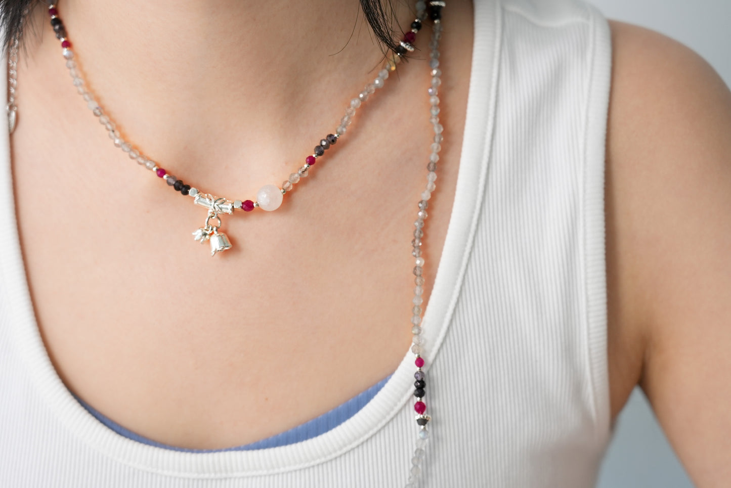 Lily-of-the-Valley in the Moonlight Bracelet