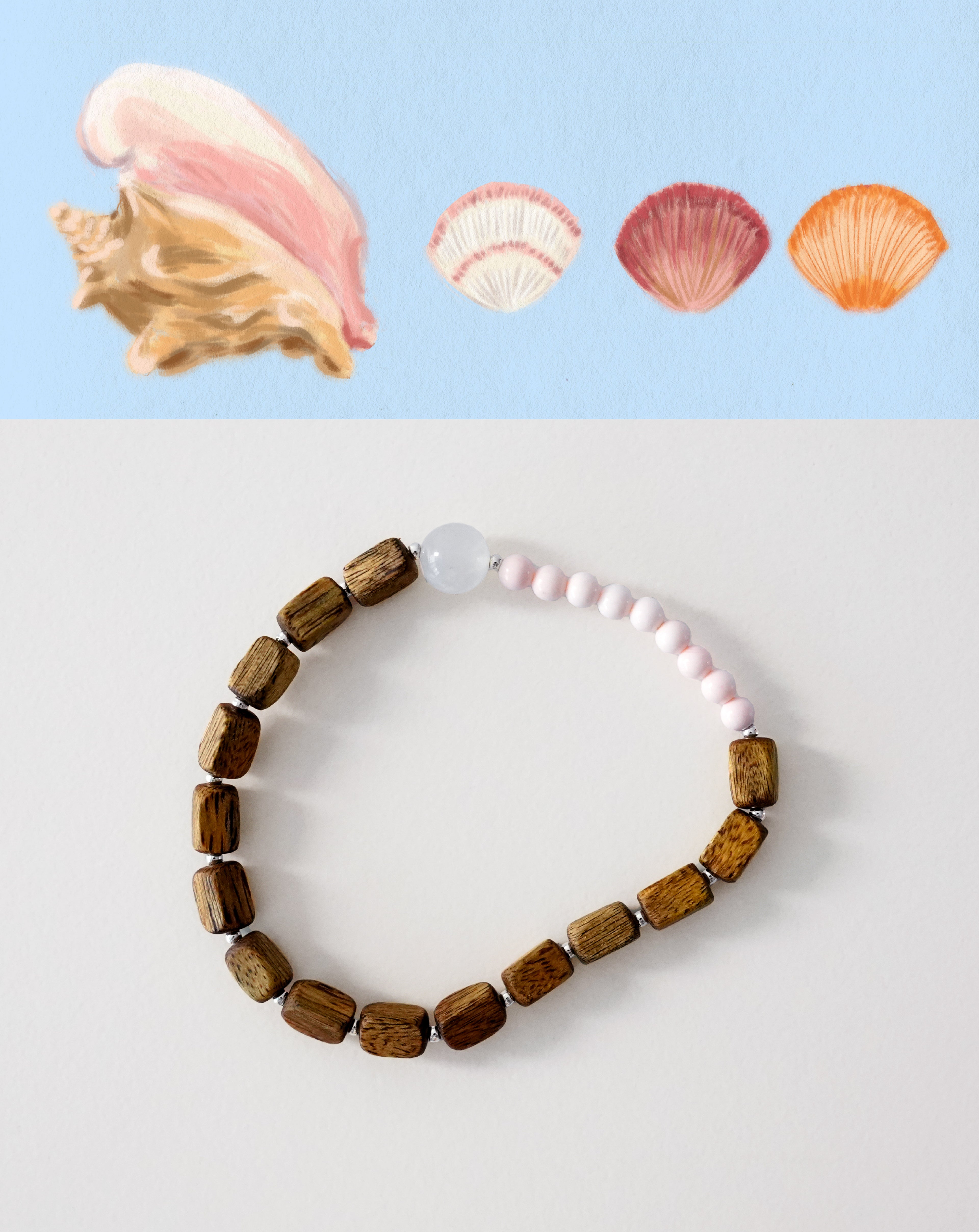 Calming Aromatherapy  Agarwood Bracelet