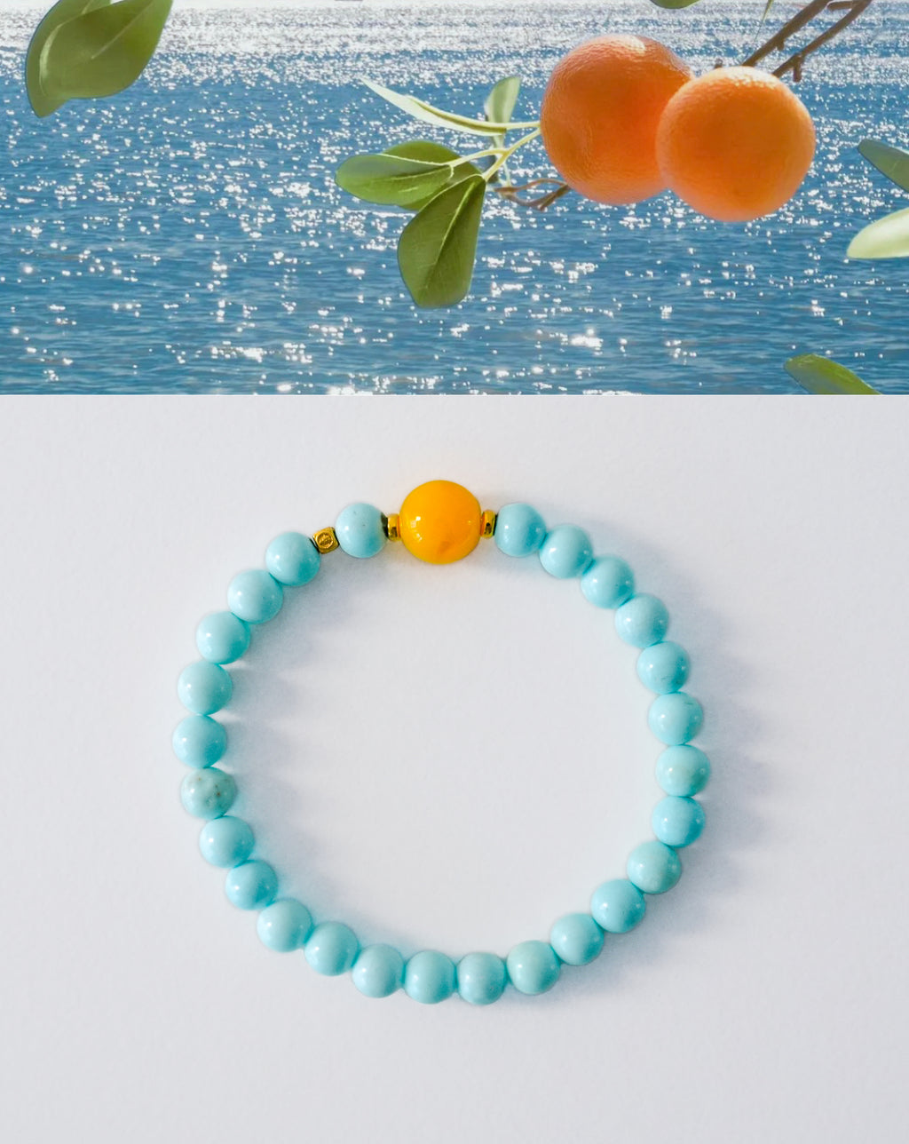 Mindfulness Amber Bracelet