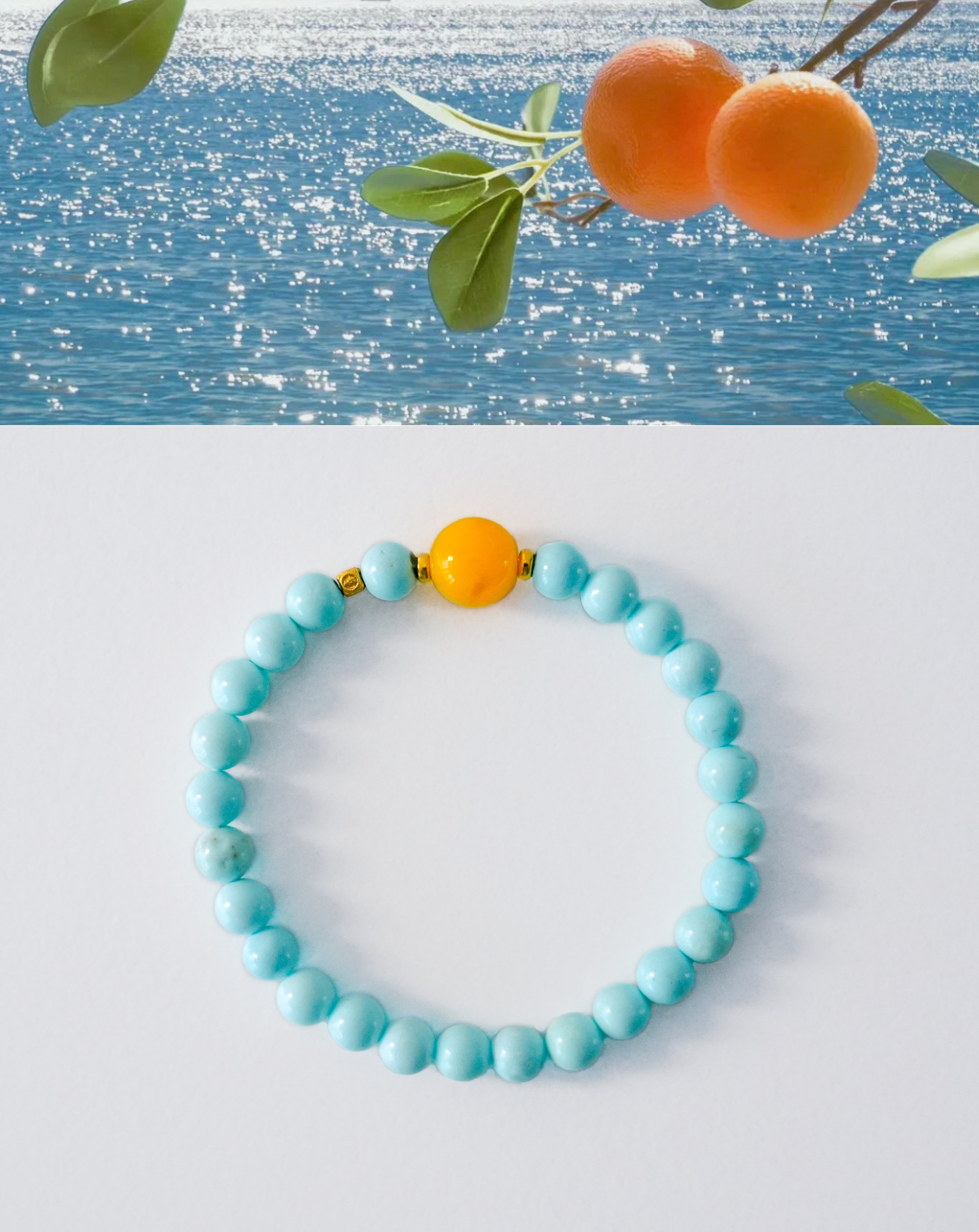 Mindfulness Amber Bracelet