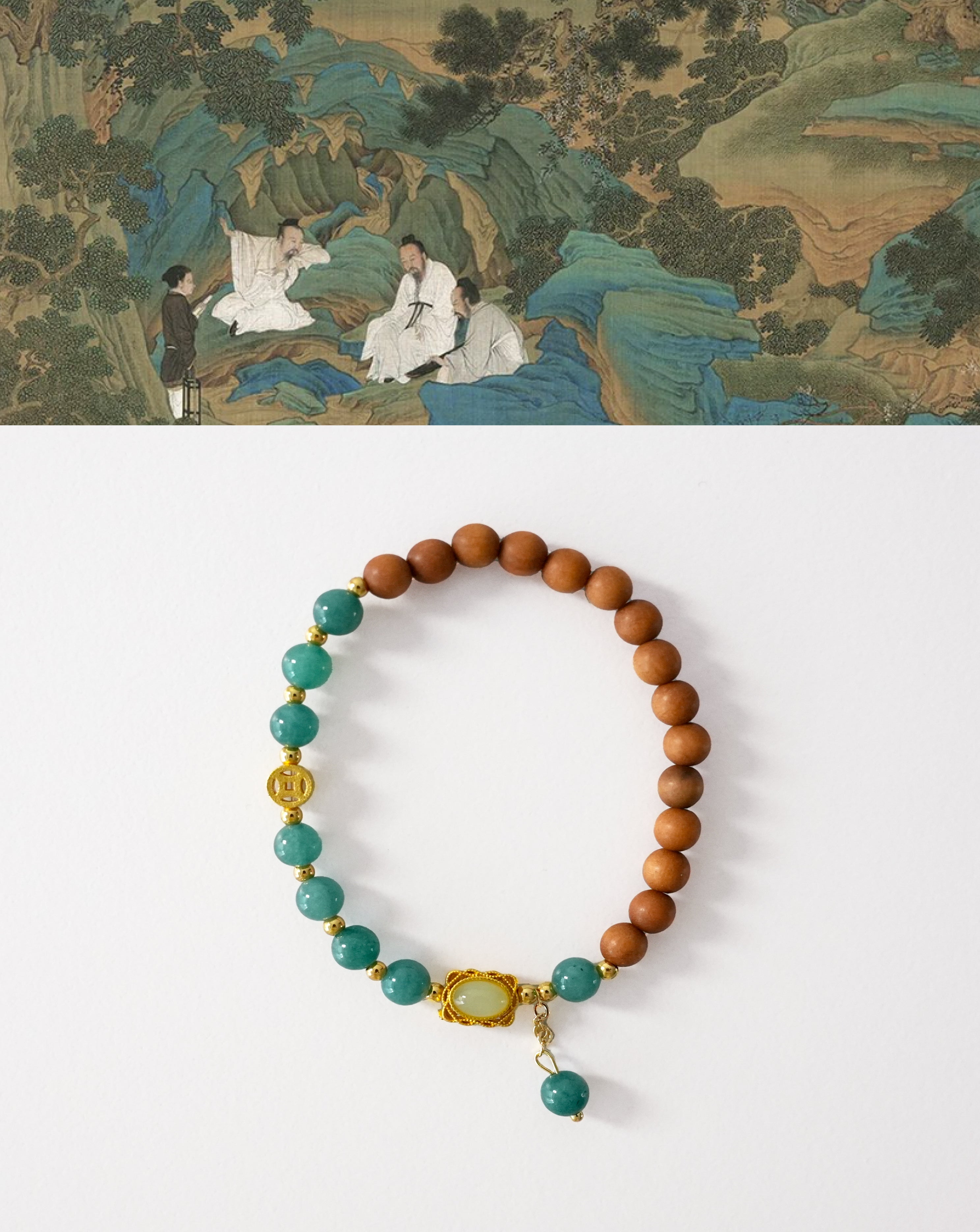 Focus and Clarity Sandalwood Bracelet