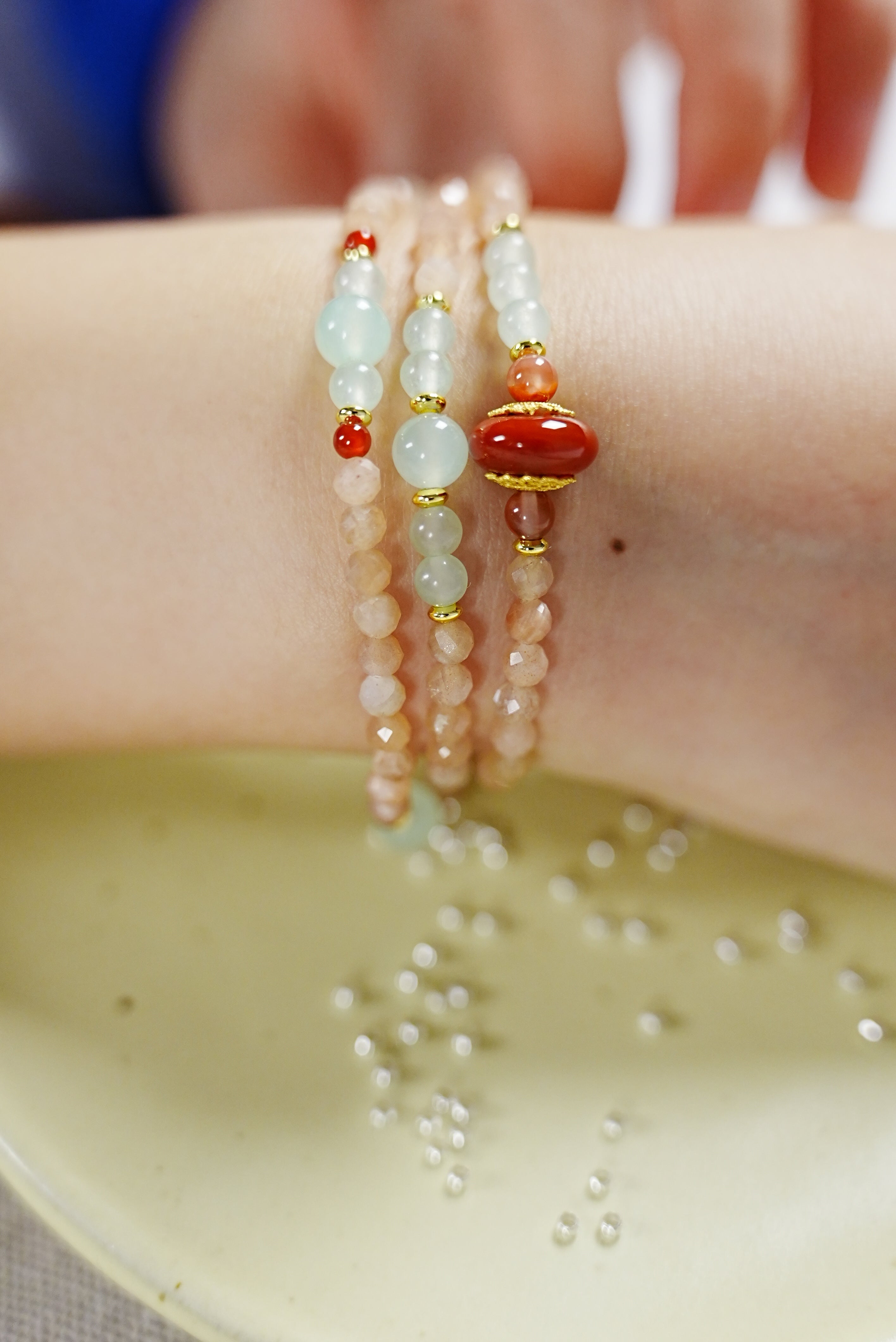 Soft Protection Sunstone Long Chain