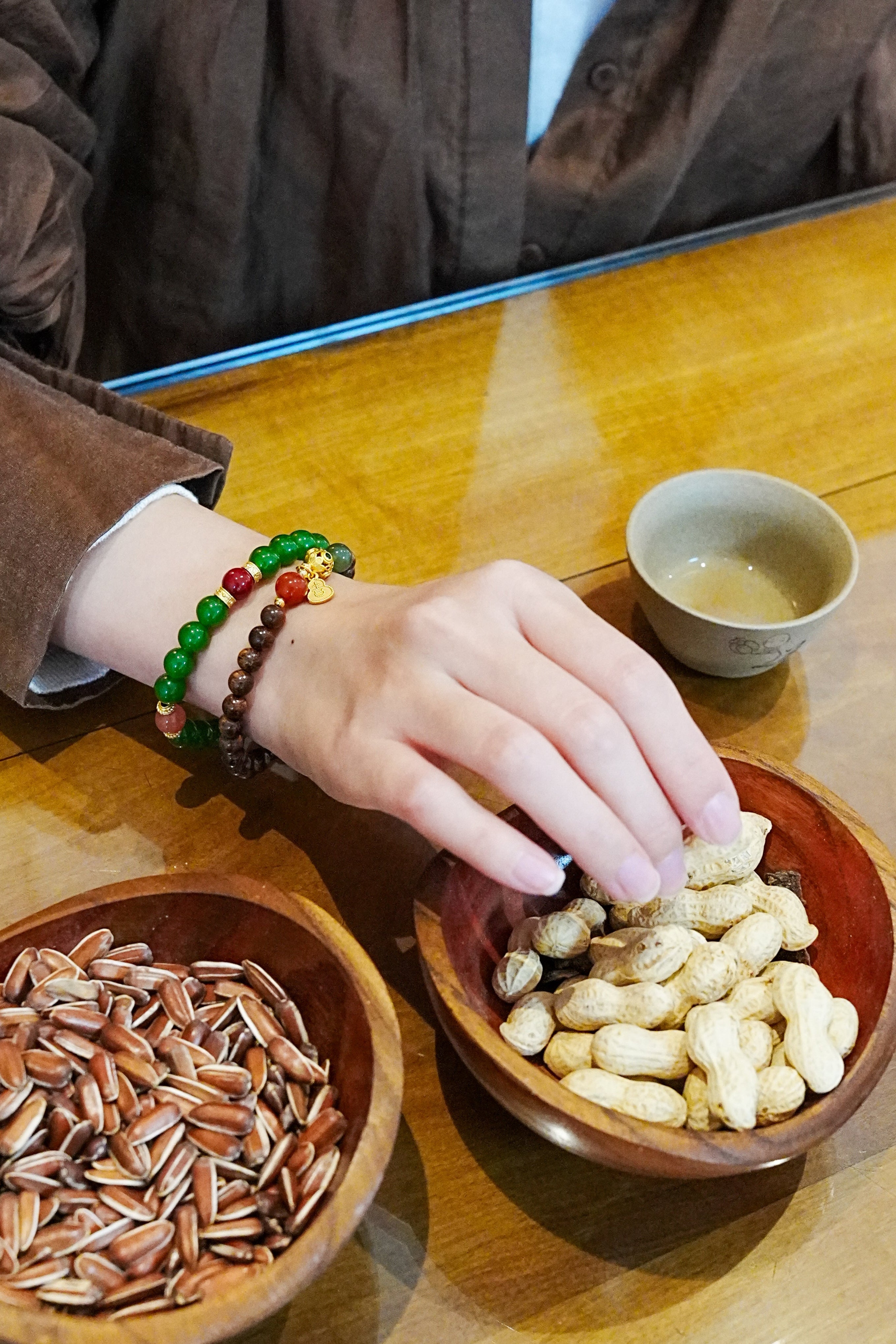 Chakra Alignment Hetian Nephrite Bracelet