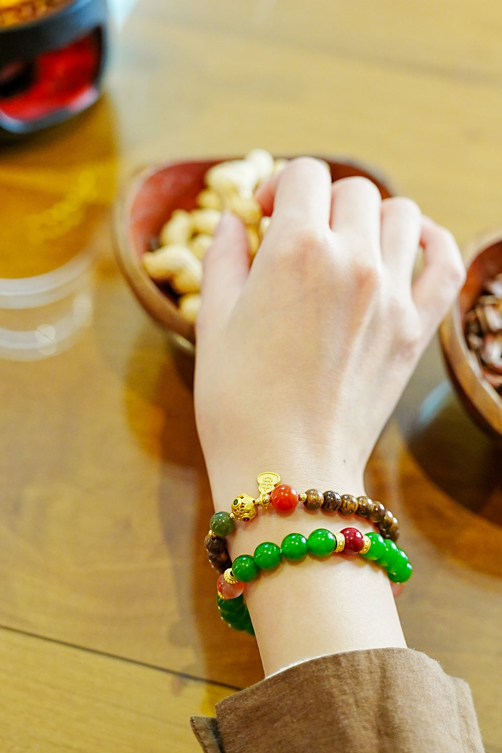 Chakra Alignment Hetian Nephrite Bracelet