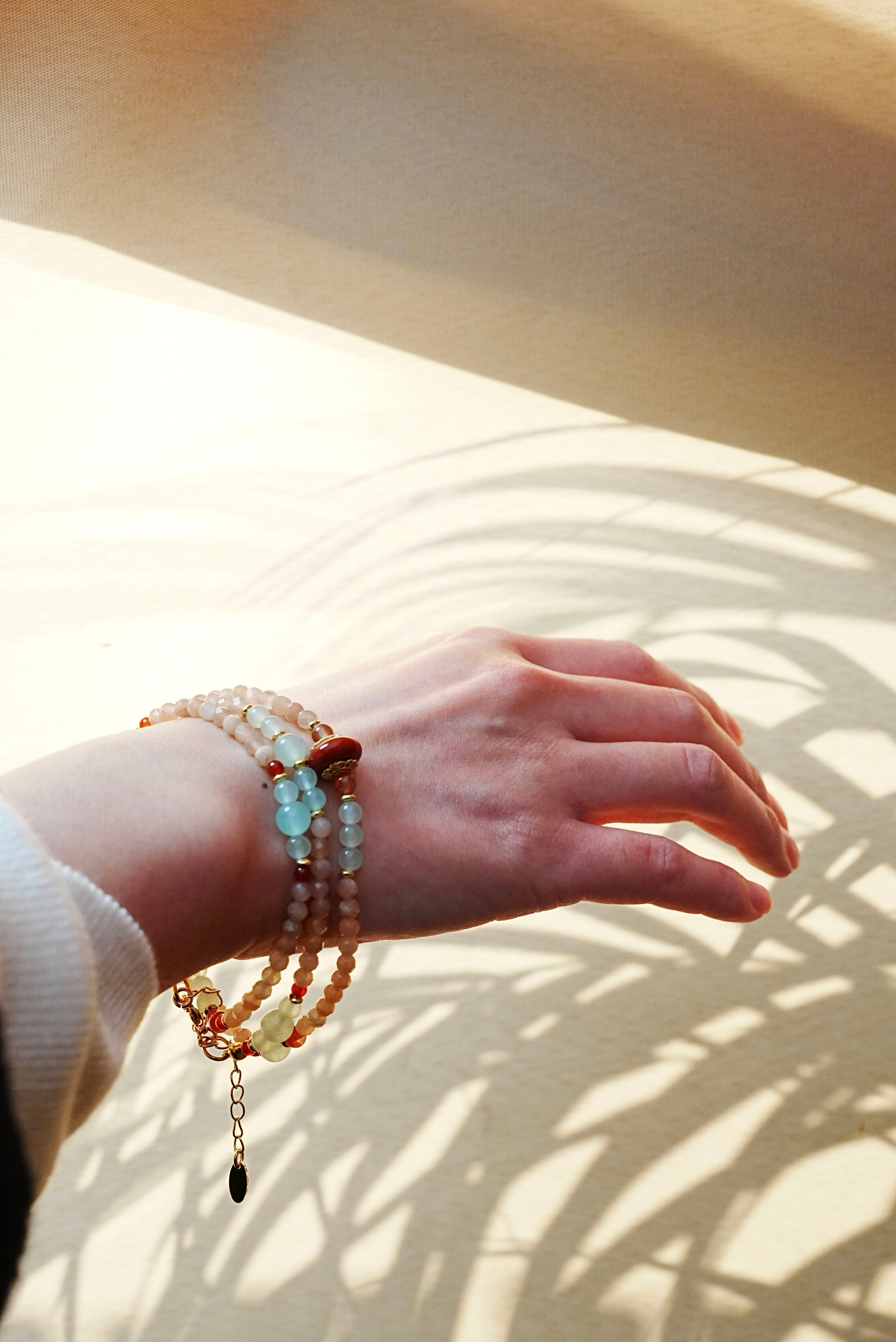 Soft Protection Sunstone Long Chain