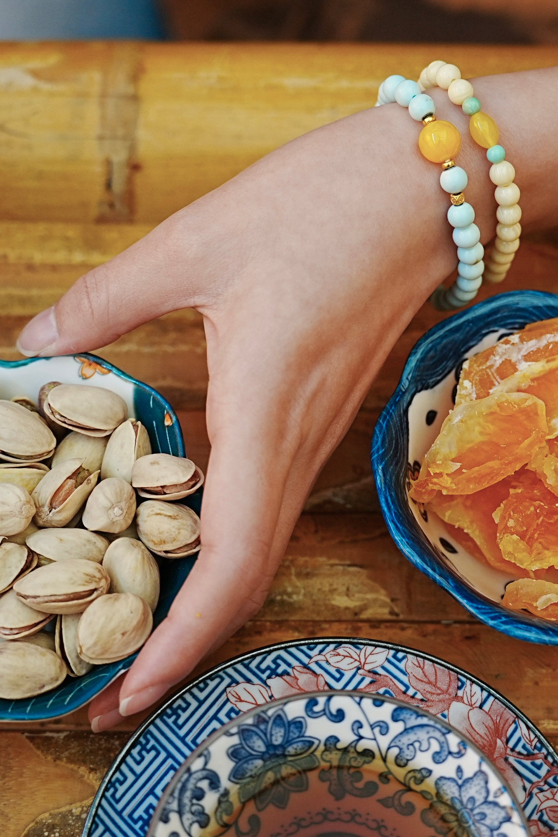 Mindfulness Amber Bracelet