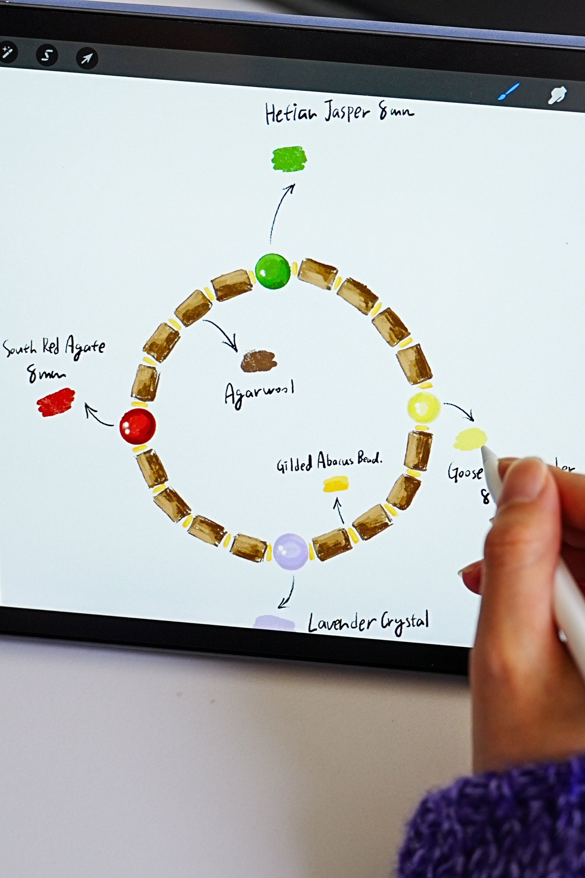 Emotional Balance Aromatherapy Agarwood Bracelet