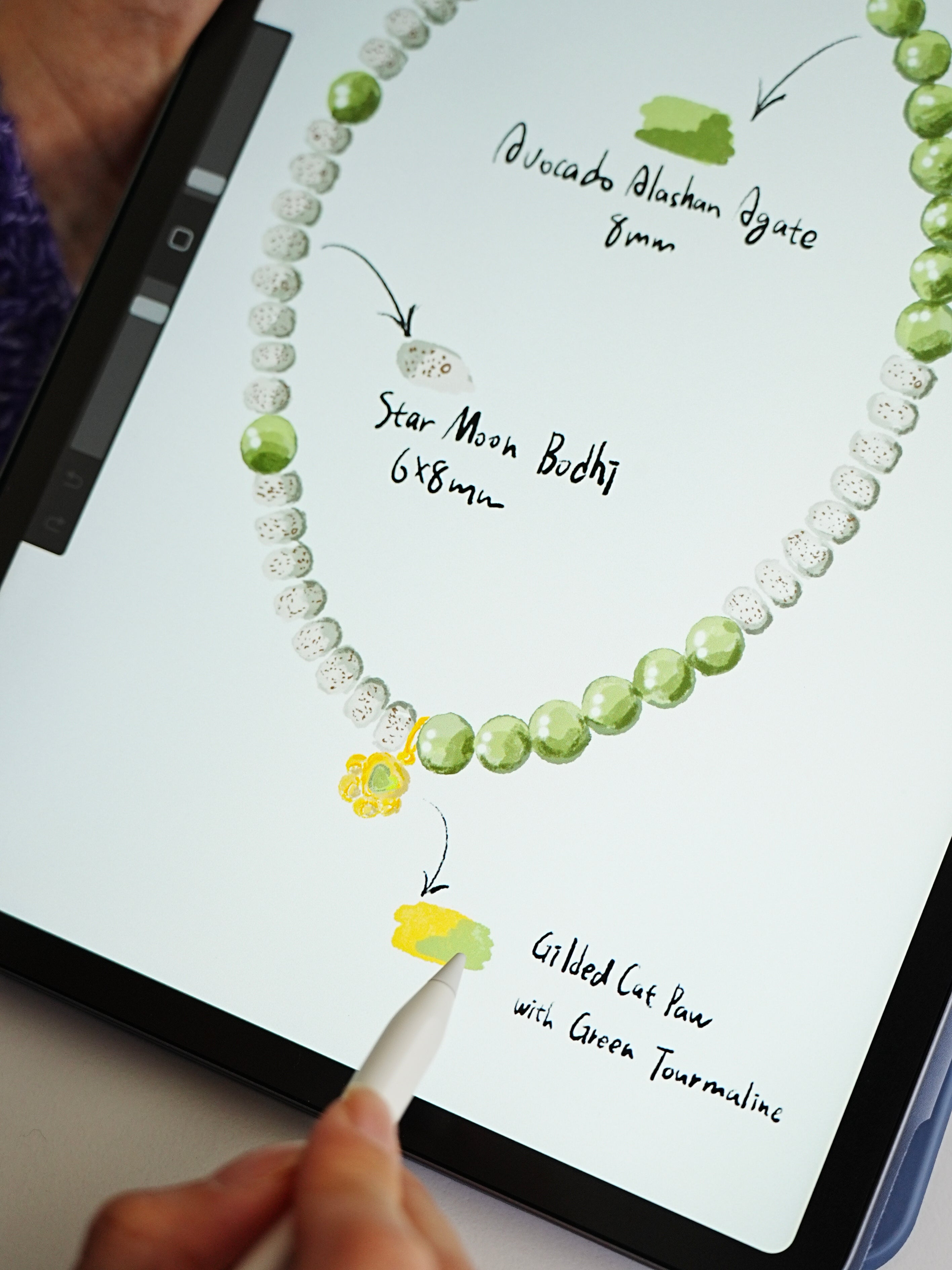 Mindful Focusing Star-moon Seed Bodhi Mala