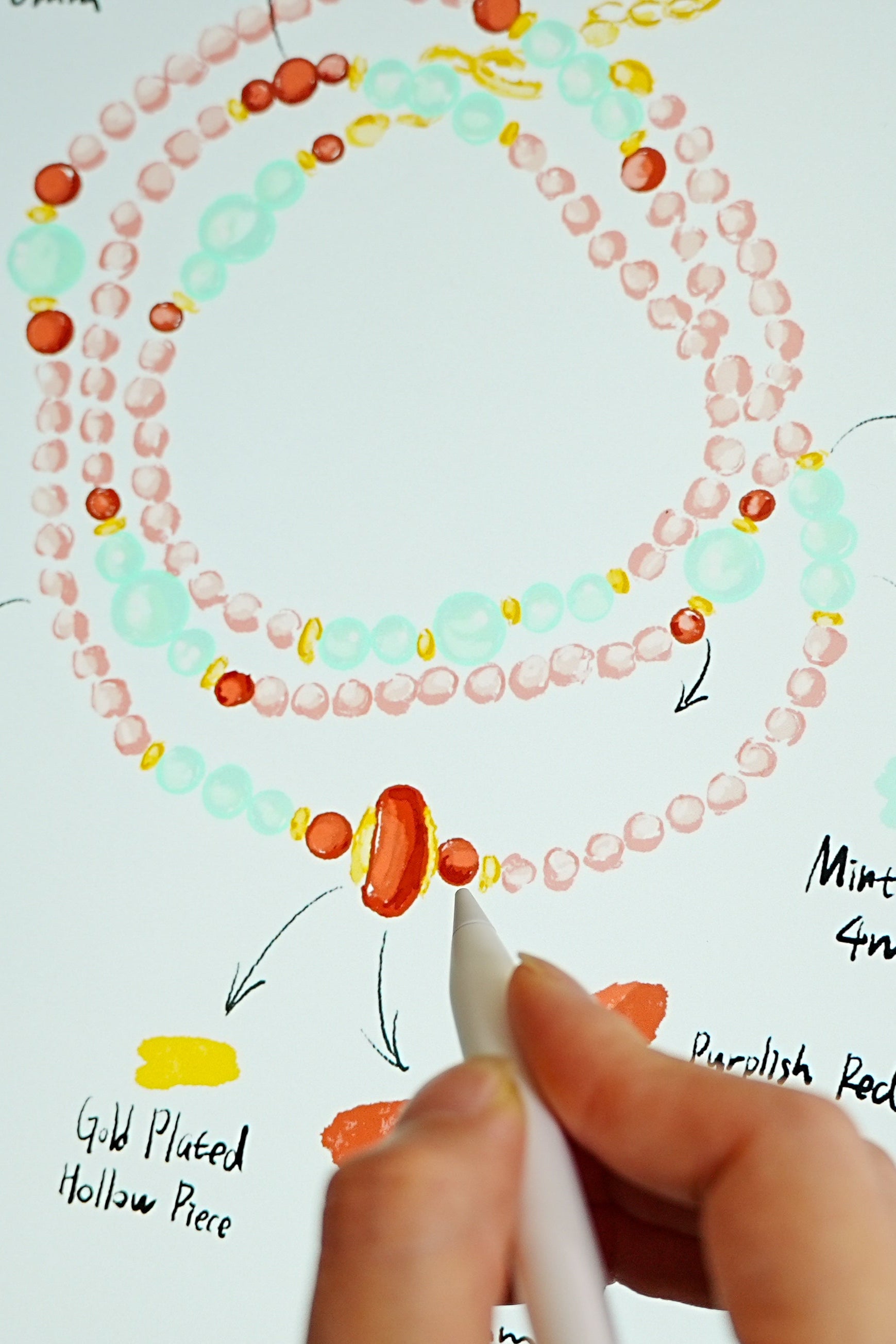 Soft Protection Sunstone Long Chain