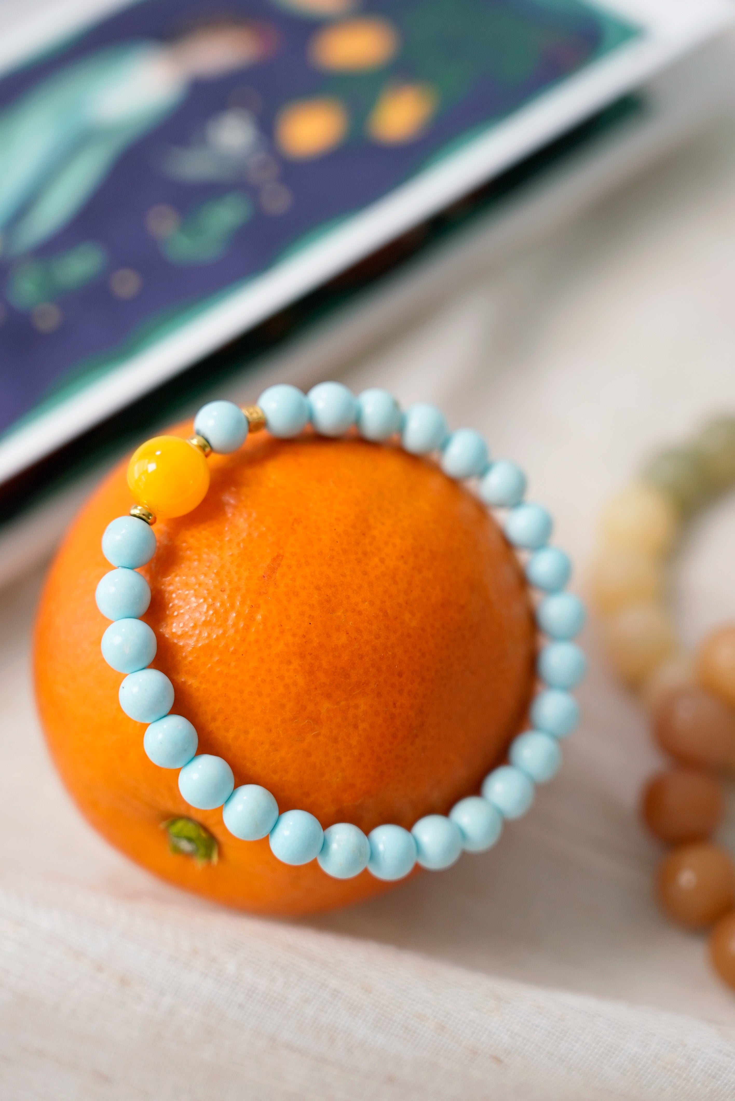 Mindfulness Amber Bracelet